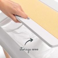 Estantería para niños de Madera, Sweet Safer, con 6 cajones de Almacenamiento para Juguetes y Libros, Color Amarillo - details 14