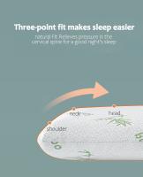 HEHUAI HT Almohada de Espuma de Memoria de Bambú Fibra Amigable con la Piel, Rebote Lento, Cuidado Cervical para Hotel, B&B, Hogar - details 3