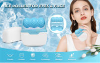 Rodillo de hielo facial 2 en 1, reduce la hinchazón, la migraña, alivio del dolor, productos para el cuidado de la piel - details 0
