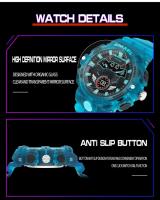 Reloj Deportivo para Hombres SMAEL con Movimiento de Cuarzo y Digital Resistente al Agua Correa de Silicona Luz LED Multifunción Chrono Fecha - details 19