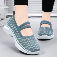 Zapatos Deportivos informales para mujer, zapatillas planas para caminar - details 4