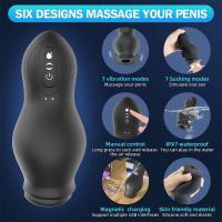 Embalaje privado SEX Vibrador masculino Masturbador Entrenador Masajeador Estimulador de glande Juguetes para hombres Vibración vaginal Principiante Retraso Juguete sexual erótico - details 1