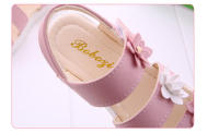 Sandalias de gladiador con flores para niña, zapatos de playa suaves, sandalias florales de verano, moda de princesa, alta calidad - details 10