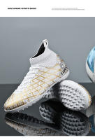 Zapatos de fútbol para hombres, botas de fútbol para niños jóvenes, tacos de fútbol transpirables, zapatos de fútbol antideslizantes, zapatillas de entrenamiento al aire libre - details 32