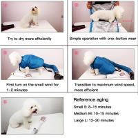 Bolsa de Secado Portátil para Mascotas Box Secador de Pelos de Perro Bolsa de Fregado para Gatos Baño de Pelos de Mascotas Ropa de Secado de Pelos de Mascotas Hecha en China - details 7