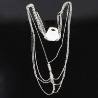 Nueva cadena de cuerpo todo en uno clásica de moda galvanizada de aleación multicapa para mujer BD7019 - details 2