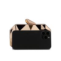 Textura metálica cubo de agua paquete de banquetes de bodas de moda femenina bolso de bodas vestido de celebridades bolso de bolsos pequeños - details 9