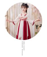 Disfraz Tang antiguo Hanfu para niños, nuevo vestido de Súper Hada de estilo antiguo chino de verano para niñas pequeñas - details 9