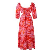 Vestido Largo Sexy y Elegante con Escote en V Profundo para Mujer Vestido de Fiesta de Verano con Tiras Ropa de Playa 2024 - details 32