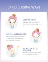 Mascarilla japonesa Sakura para dormir, mascarilla Facial hidratante nutritiva de buena noche, productos hidratantes para el cuidado de la piel sin lavado - details 12