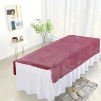 Sábanas de Terciopelo Suaves para Spa de Belleza Cubierta de Mesa de Masaje Cálido - details 2