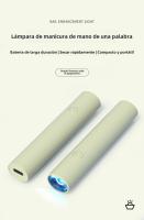 Manicura Portátil Mini Lámpara de Terapia de Luz UV para Secado Rápido de Uñas - details 0
