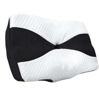 La funda de almohada Saheyer es adecuada para almohadas ergonómicas, inodoras, lavables y negras. - details 0