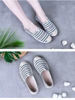 2025 zapatos de verano para mujer, zapatos planos transpirables de malla, zapatillas ligeras cómodas para mujer, calcetines, mocasines sin cordones para mujer - details 3