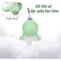 Peluches dinosaurios bonitos animales peluche, muñecos de regalo para niñas, niños, bebés y niños pequeños - details 1