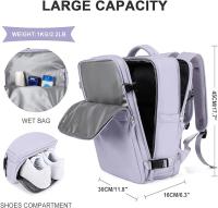 Mochila de viaje cabina avion para hombres, Bolsas de viaje, equipo de Mano, Viaje, Mochila - details 15