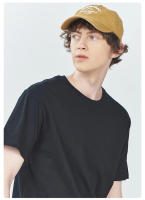 Camiseta de Lujo para Hombres de Algodón Collar Redondo Manga Corta Para Primavera/Verano - details 6