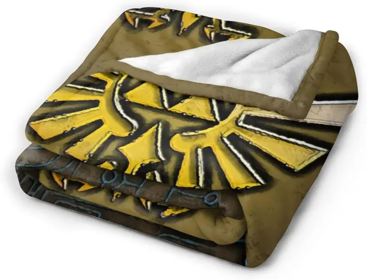 Manta de Zelda de Legenda Suavidad y Calor en tu Sofá Ligera y Cálida Manta de Pelo para tu Dormitorio - 1