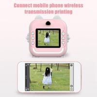Cámara de impresión instantánea de 24MP con pegatinas incorporadas Impresión inalámbrica de fotos para móviles Ideal para niños - details 2