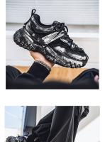 Zapatos De Hombre Zapatillas De Deporte Transpirables, Zapatillas De Correr De Suela Gruesa Que Aumentan - details 13