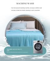 Manta refrescante para cama, edredón sedoso para aire acondicionado, colcha de verano ligera y refrigerada con tela fría y refrescante de doble cara - details 10