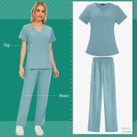 Uniforme clínico, traje exfoliante de moda, uniforme de Hospital, Joggers, ropa médica, uniforme de médico para enfermería, conjunto de exfoliantes para mujer - details 21