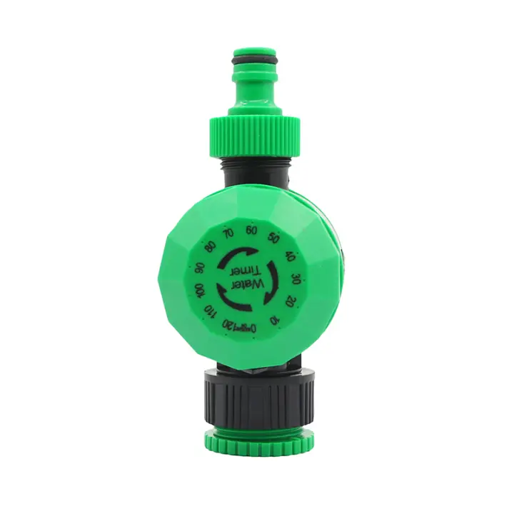 Temporizador mecánico de plástico para Agricultura, controladores de riego de césped de jardín, 2 horas, temporizador de agua automático, 1 unidad - 1