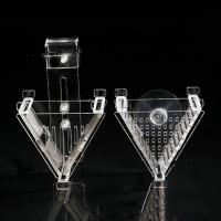 Alimentador acrílico de gusanos de sangre roja para peces, Mini taza de alimentación colgante para pecera con ventosa, cilindro de plantación de agua transparente - details 5