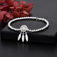 Pulsera de plata de ley  de alta calidad para mujer, cadena multiestilo para fiesta de boda, regalo de joyería hermosa - details 1