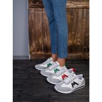Women's Fashion Sneakers Low Top Lace-Up Breathable PU Leather Casual Running Shoes - details 1