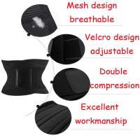 ROBASUK-corsé de entrenamiento de cintura para mujer, faja deportiva adelgazante, cinturón de ejercicio, recortador, cinturón para el sudor, ropa moldeadora, corsé de entrenamiento para gimnasio S - details 10