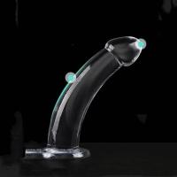 Leten Plug Transparente de 3 Tamaños Ventosa Fuerte para G-spot Masajeador Vaginal Expansor Anal - details 7