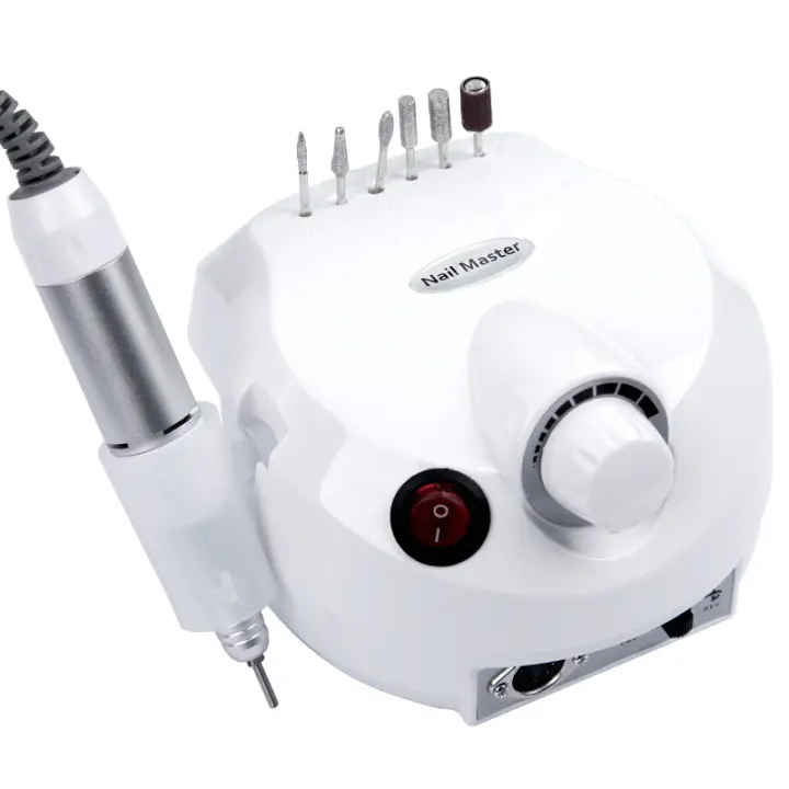 Taladro eléctrico para manicura y pedicura, de 35000/20000 RPM juego de brocas para limar - 1