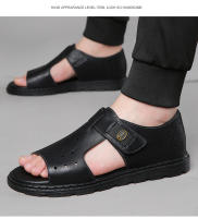 Sandalias Transpirables para Hombres Zapatos de Playa Casuales de Moda Romana Punta Abierta - details 3