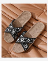Use, Lino Hombres, Resistentes a los olores, Todas las estaciones, Zapatillas silenciosas antideslizantes para interiores para el hogar para mujeres - details 14