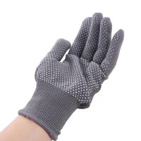 Guantes de trabajo de seguridad portátiles, guantes de protección laboral de nailon antideslizantes, manoplas de montar transpirables y resistentes al desgaste, 5 pares - details 8