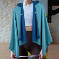 Poncho de sol creativo lavable, Toalla de baño transpirable de secado rápido, protección UV, absorbente de sudor, capa refrescante deportiva para ciclismo - details 11