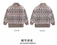 Suéter de Vellón Engrosado para Niñas Moda de Invierno para Edades de 4-12 Años - details 15
