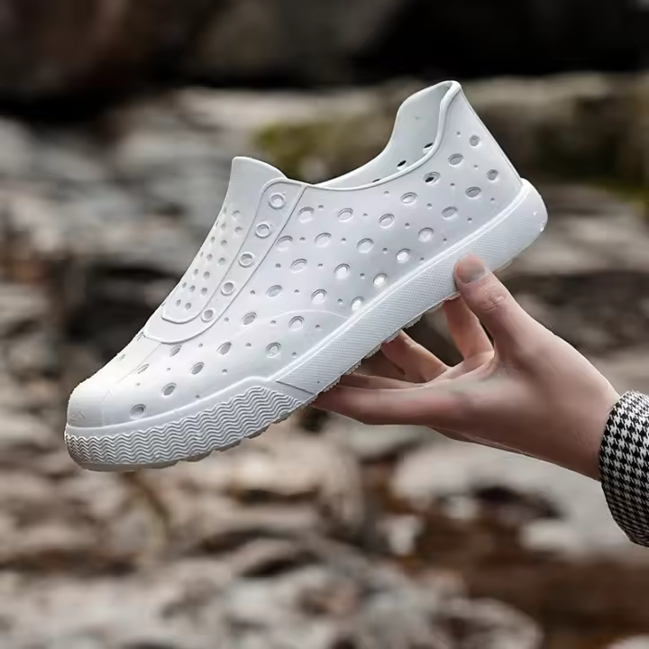 Sandalias de Playa Transpirables para Pareja Zapatos de Lluvia de Suela Suave para Hombres y Mujeres - 1