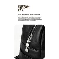Mochila de piel de vaca de primera capa versátil de gran capacidad Mochila de mujer bolso versátil de cuero suave - details 12