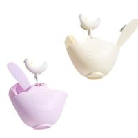 Juego de cuencos para mezclar mascarillas faciales de silicona, 3/4 Uds., máscara suave DIY, cuenco, cepillos, cuidado facial, kits de herramientas de maquillaje multifuncionales - details 5