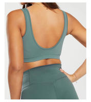 Sujetador deportivo sin costuras para mujer, ropa interior de licra, elástica, transpirable, mejora el pecho, para el día a día, novedad - details 9