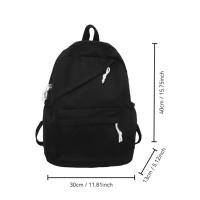 Mochila Pequeña Y Fresca Para Estudiantes, Morral De Color Sólido, Informal, A La Moda, Para Estudiantes Universitarios - details 1