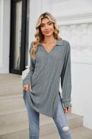 Camiseta Polo con Cuello Redondo para Mujer Algodón 100% Moda Juvenil de Lujo Precios Bajos Bonitos - details 23