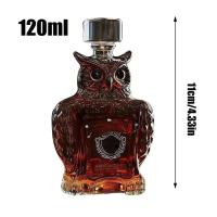 Botella de vino de águila exquisita de whisky de cristal de papá y marido, decoración divertida para el hogar para las vacaciones - details 6