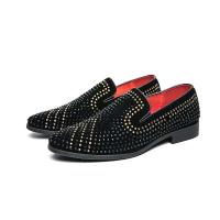 Varios estilos de zapatos formales de negocios de talla grande de cuero informal, zapatos de boda antideslizantes puntiagudos para hombres - details 9