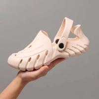 2024 nuevas zapatillas de jardín clásicas con logo para zuecos de playa para hombres y mujeres - details 7
