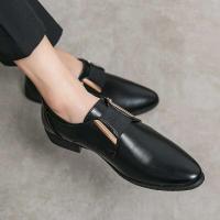Zapatos de hombre antideslizantes de piel de vaca de cuero genuino chino 2023 - details 7