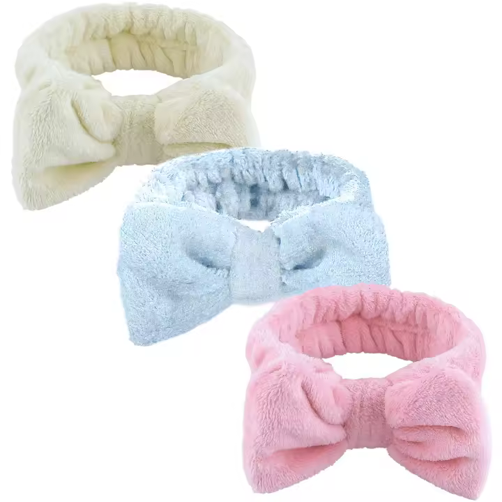 Bowknot Hair Wash Band, Maquillaje, Spa, Artículos para fiestas - 1