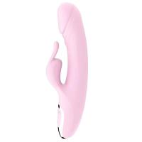 USB recargable de silicona conejo vibrador juguete sexual para mujeres G-Spot Clitoris estimulación masaje eléctrico dildo adulto producto masajero impermeable 18+ - details 6